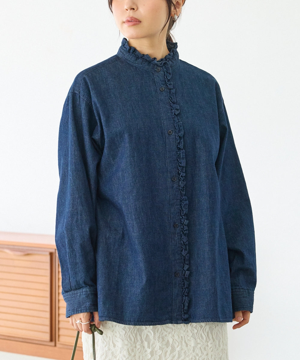 ネイビー　model:162cm 着用サイズ:M