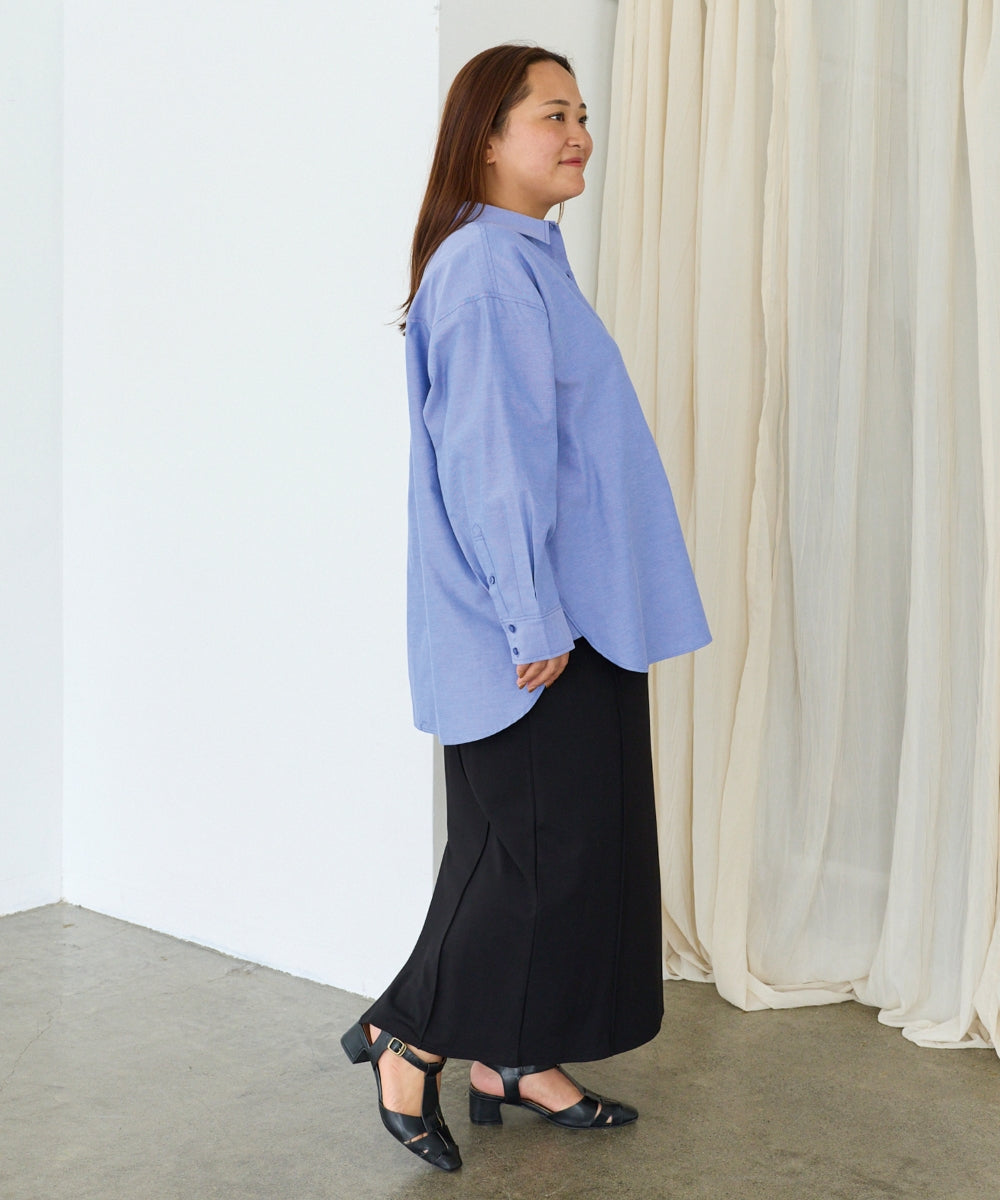 ブルー　model:161cm 着用サイズ:3L