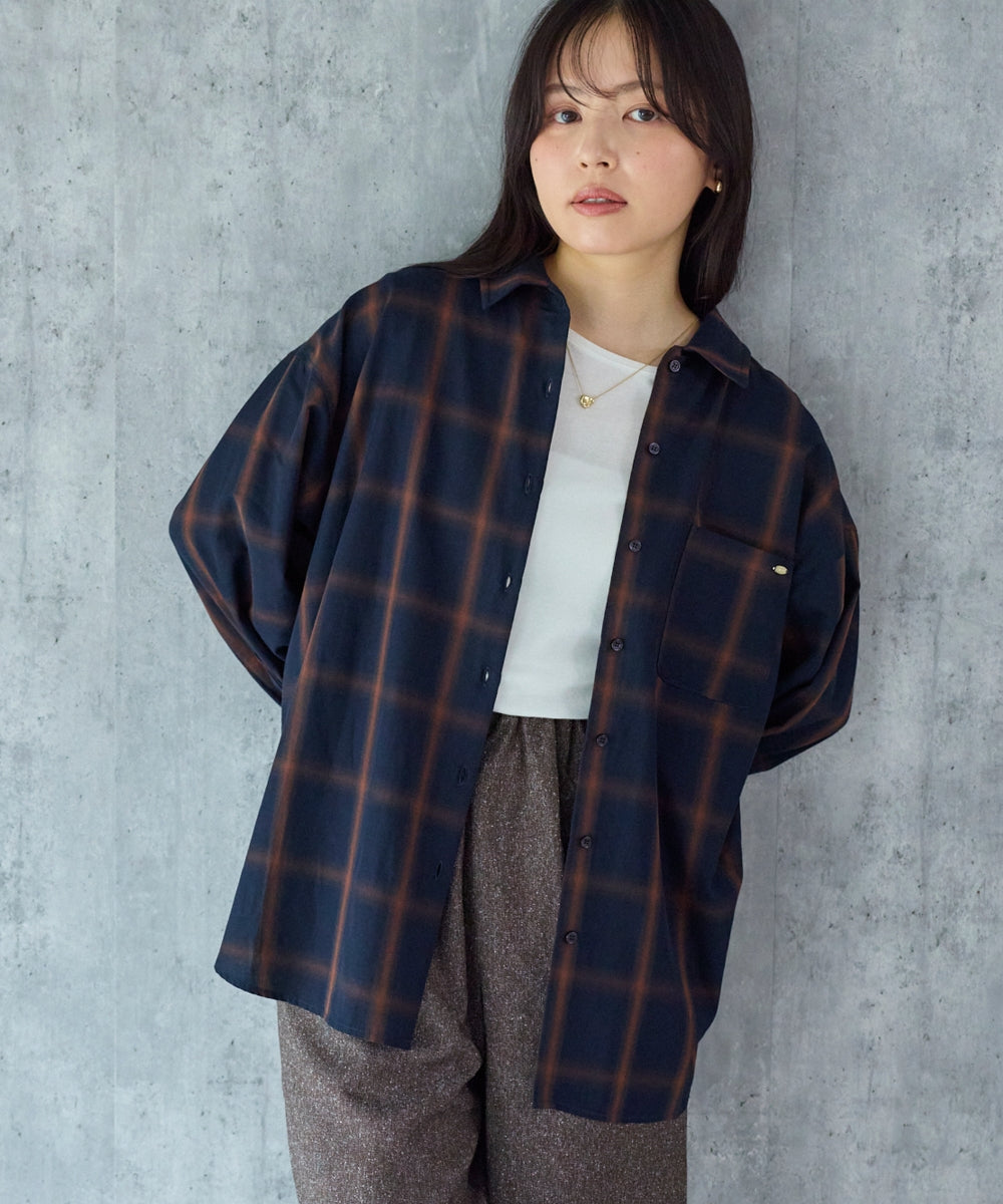 ネイビー　model:162cm 着用サイズ:M