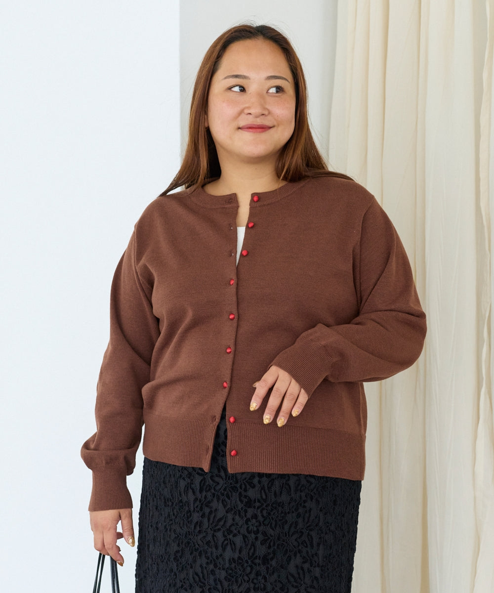 ブラウン　model:161cm 着用サイズ:3L