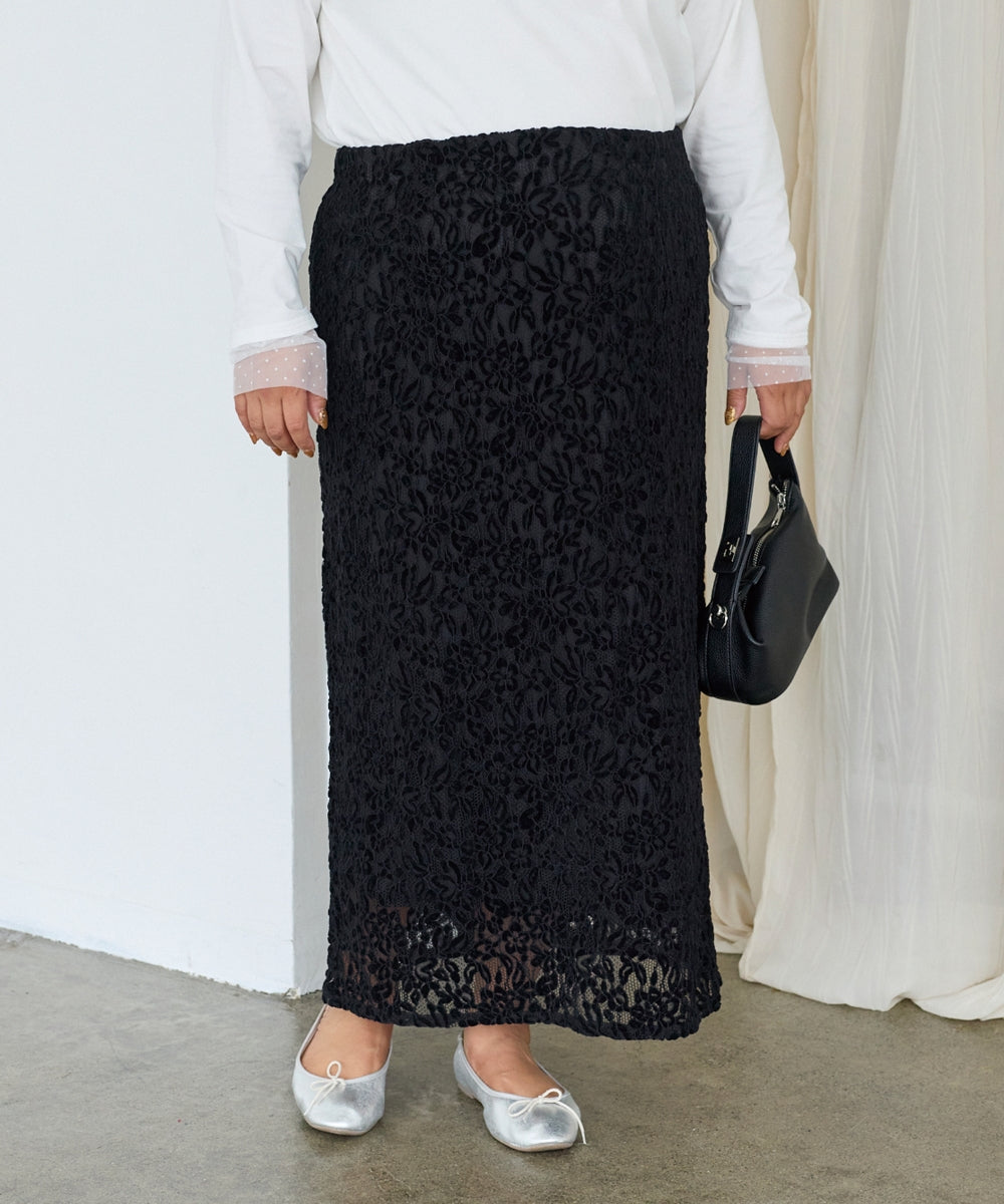 ブラック　model:161cm 着用サイズ:4L