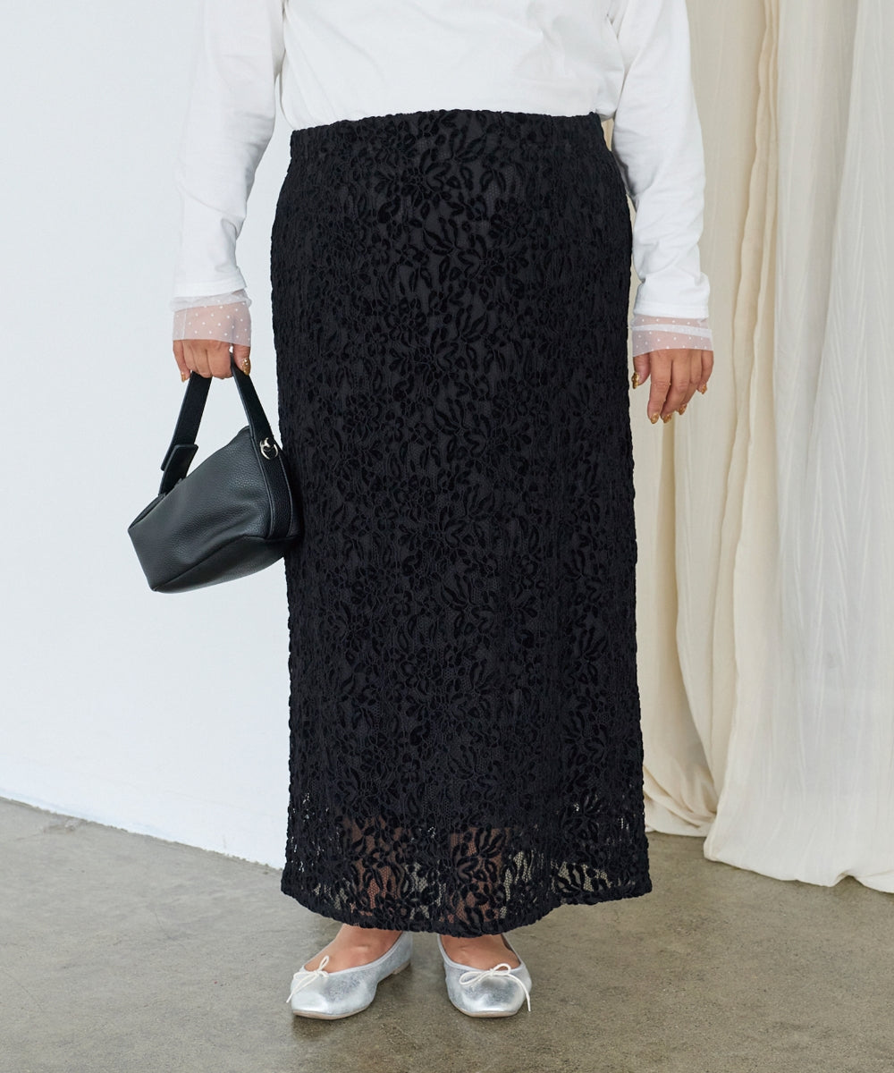 ブラック　model:161cm 着用サイズ:4L
