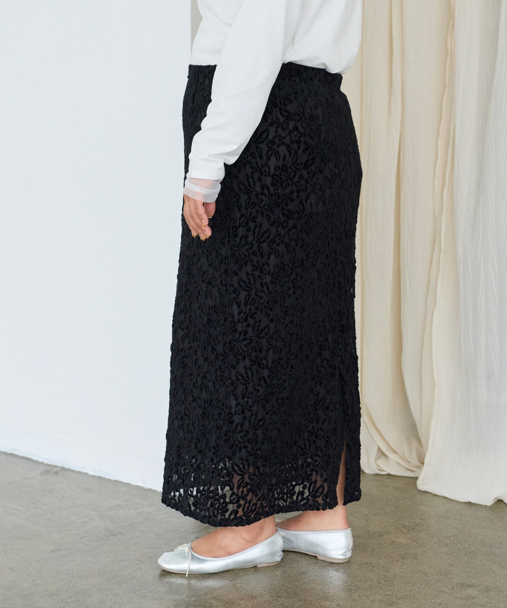 ブラック　model:161cm 着用サイズ:4L