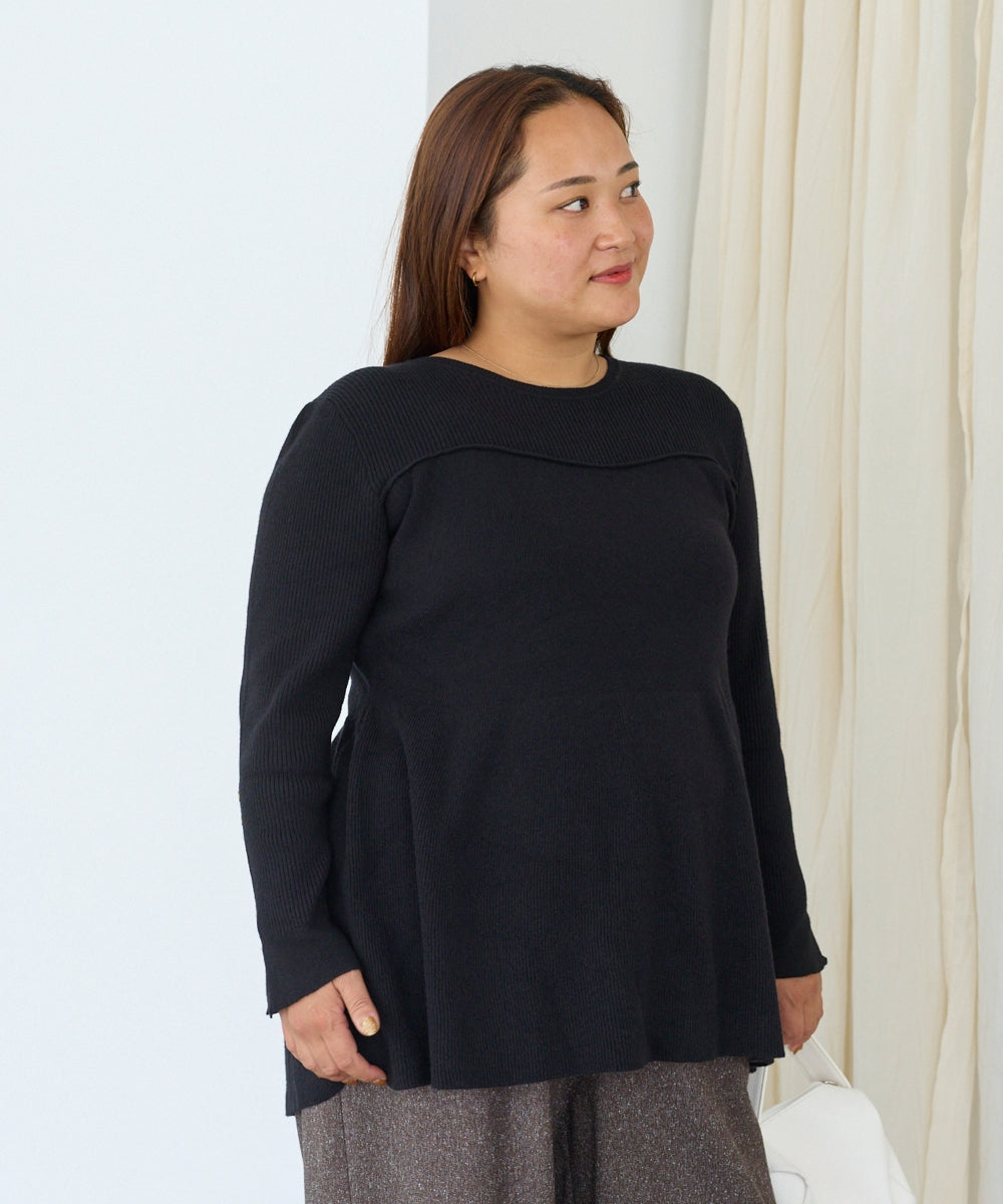 ブラック　model:161cm 着用サイズ:3L