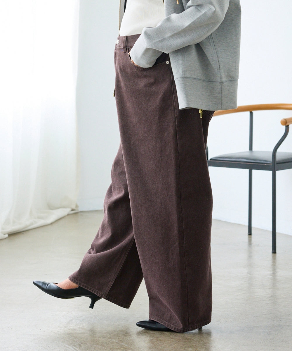 ブラウン　model:161cm 着用サイズ:4L