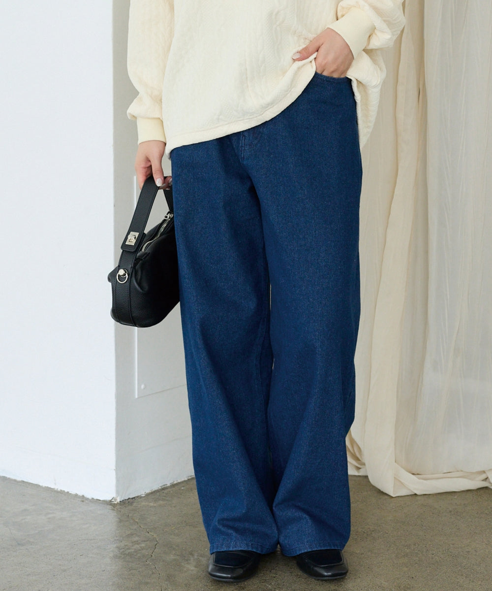 インディゴネイビー　model:156cm 着用サイズ:M