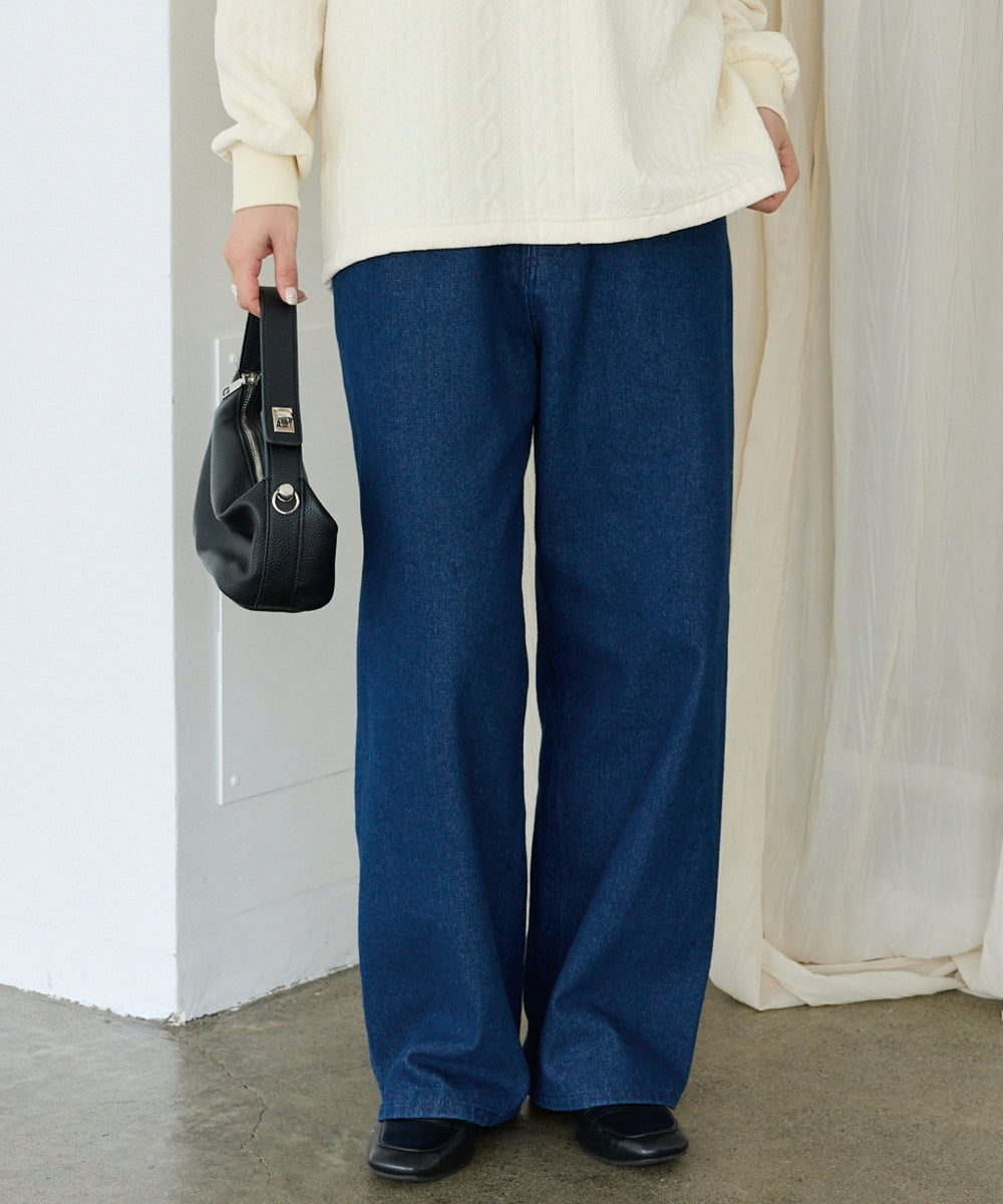 インディゴネイビー　model:156cm 着用サイズ:M