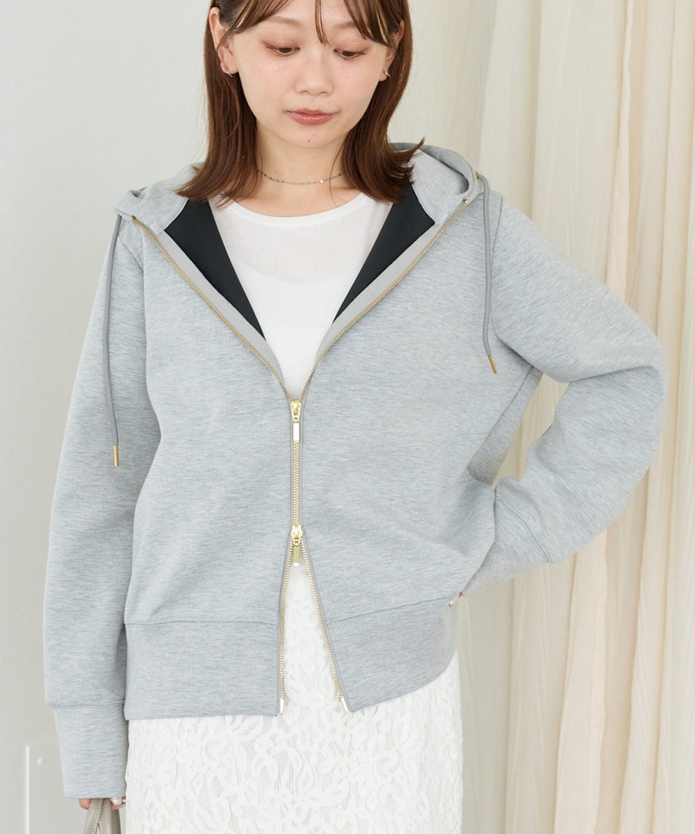 グレー　model:156cm 着用サイズ:M