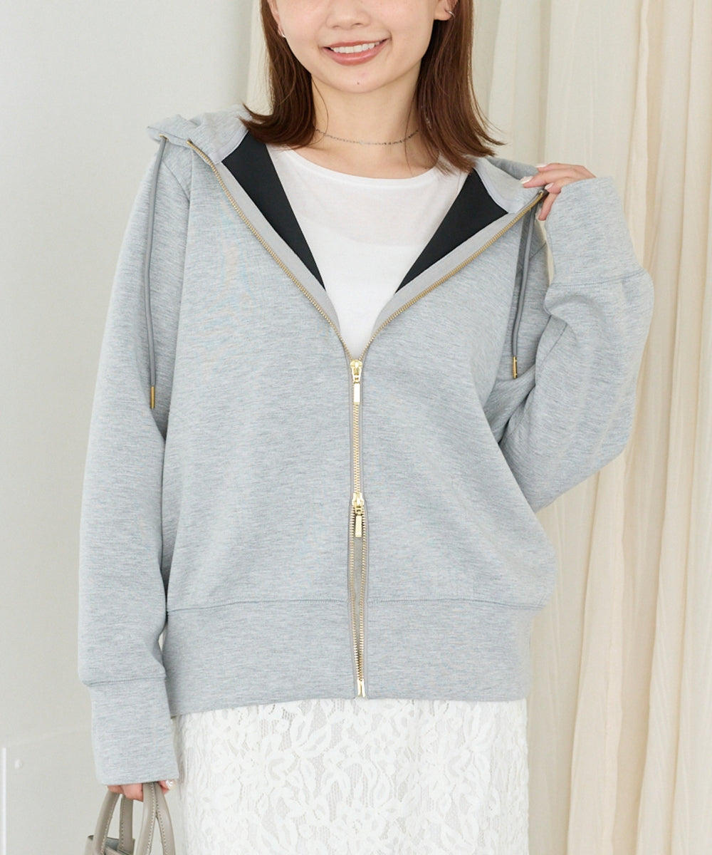 グレー　model:156cm 着用サイズ:M