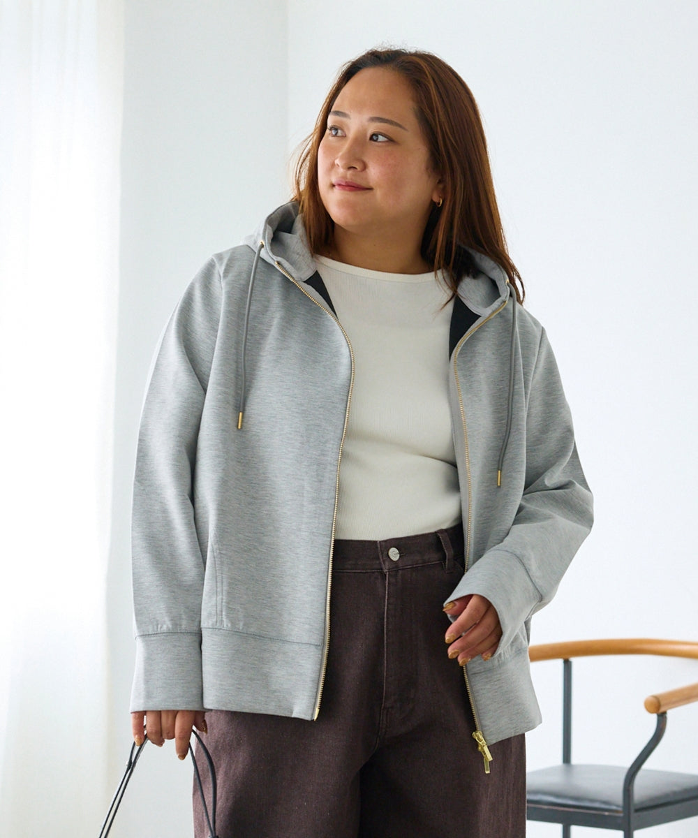 グレー　model:161cm 着用サイズ:3L