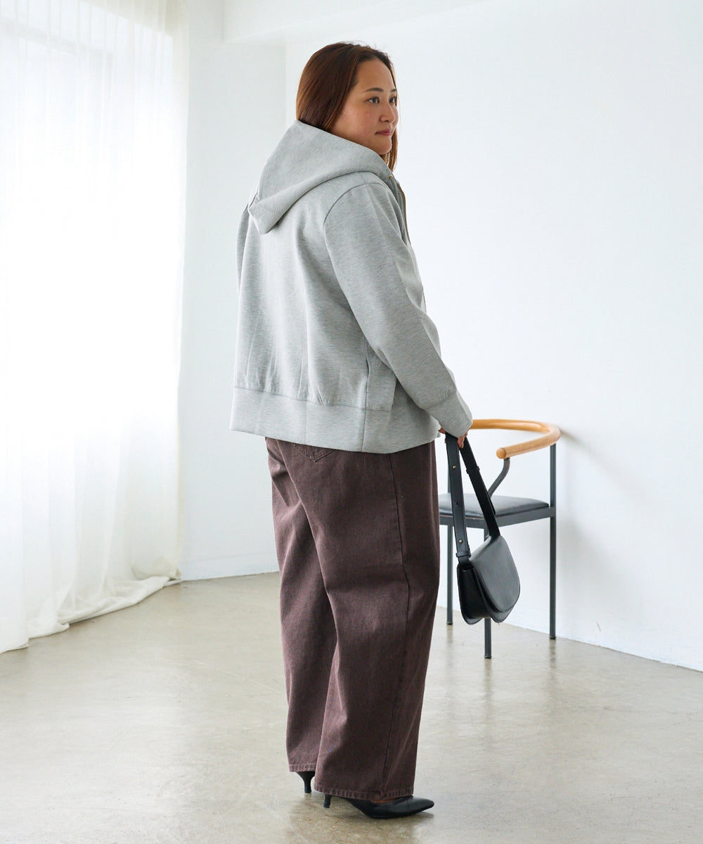 グレー　model:161cm 着用サイズ:3L