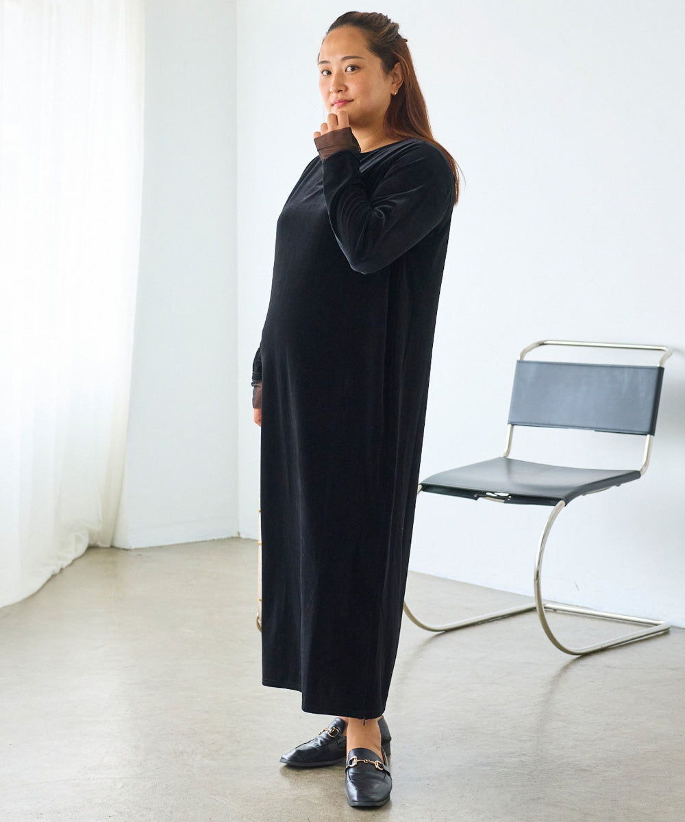 ブラック　model:161cm 着用サイズ:3L