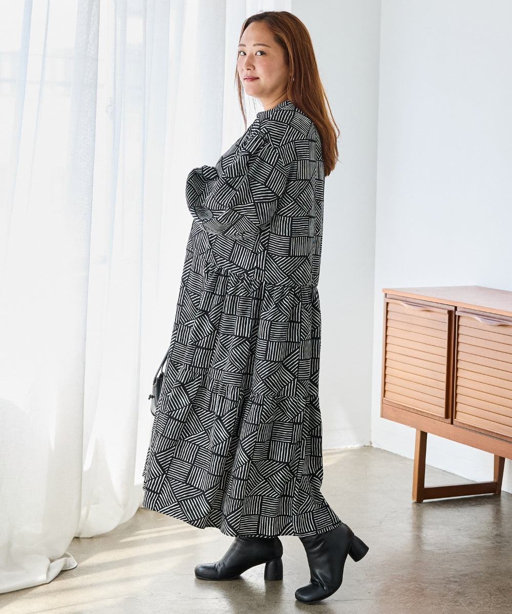 ブラック　model:161cm 着用サイズ:3L