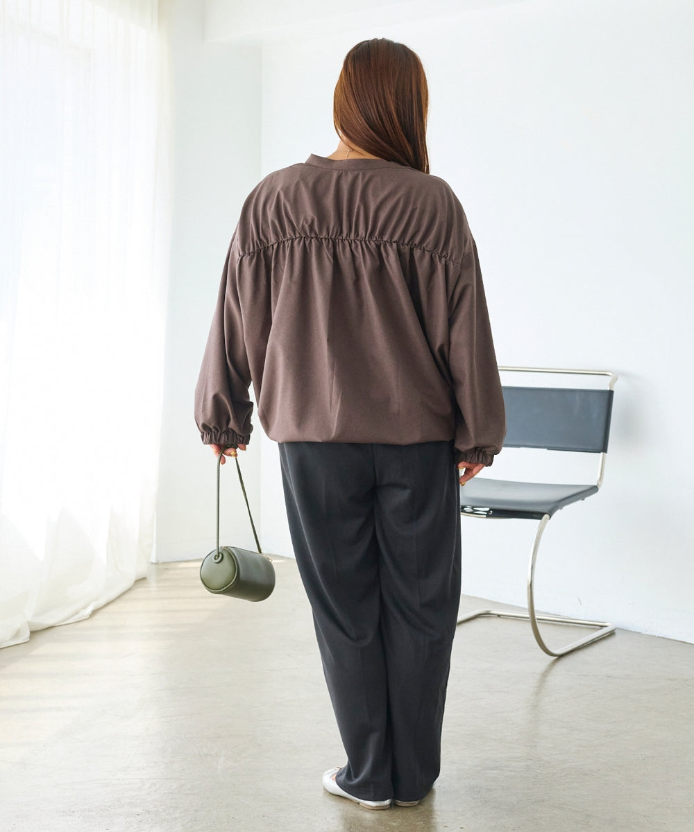 ブラウン　model:161cm 着用サイズ:3L
