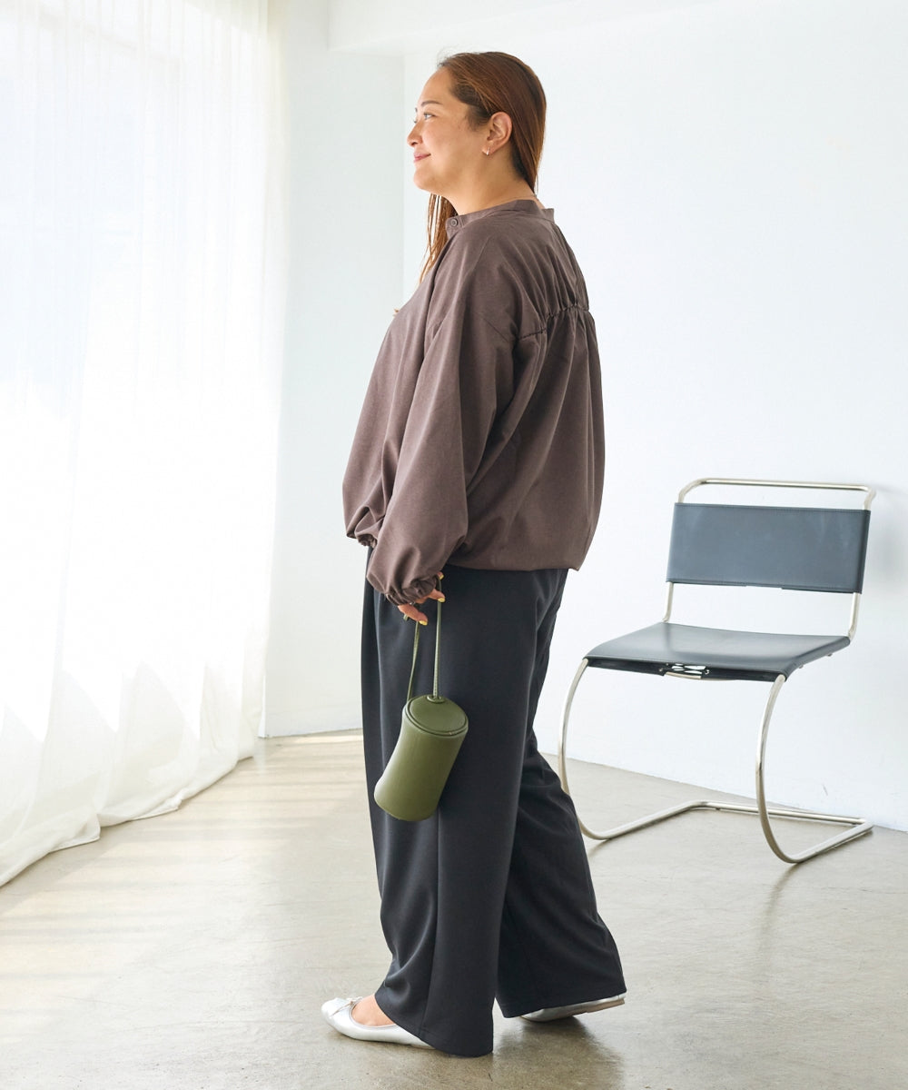 ブラウン　model:161cm 着用サイズ:3L