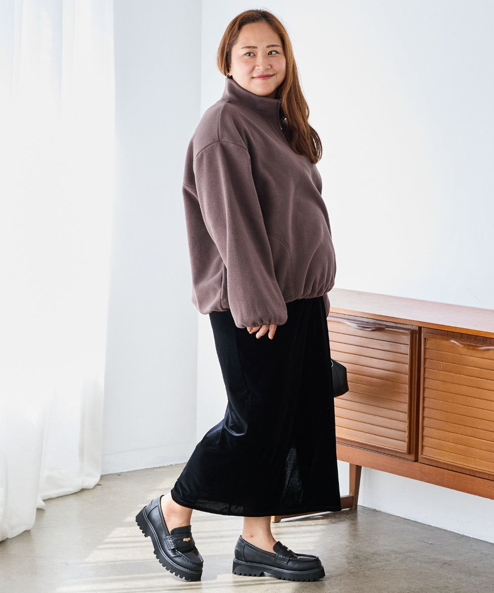 ブラック　model:161cm 着用サイズ:3L