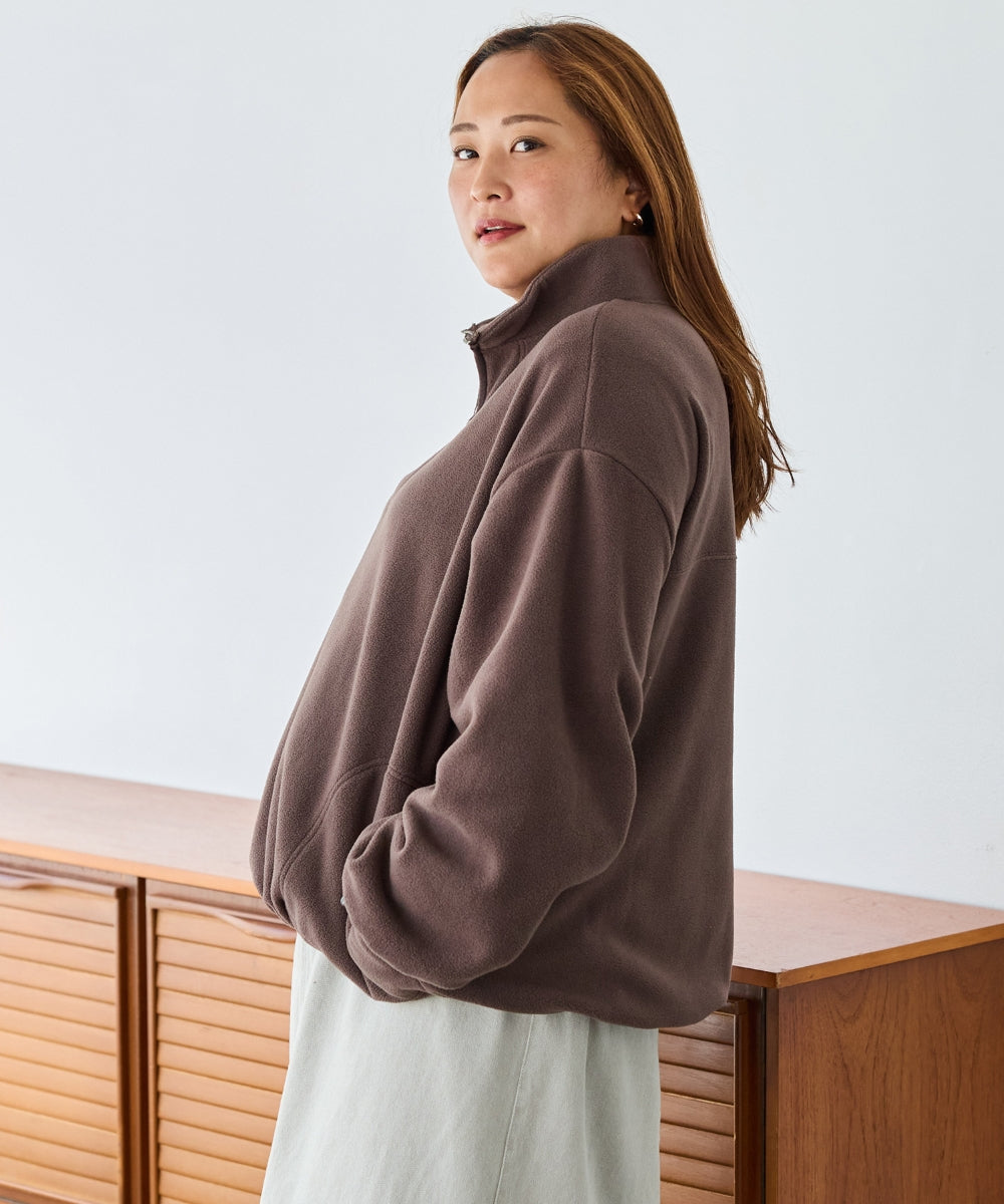 チャコールグレー　model:161cm 着用サイズ:3L