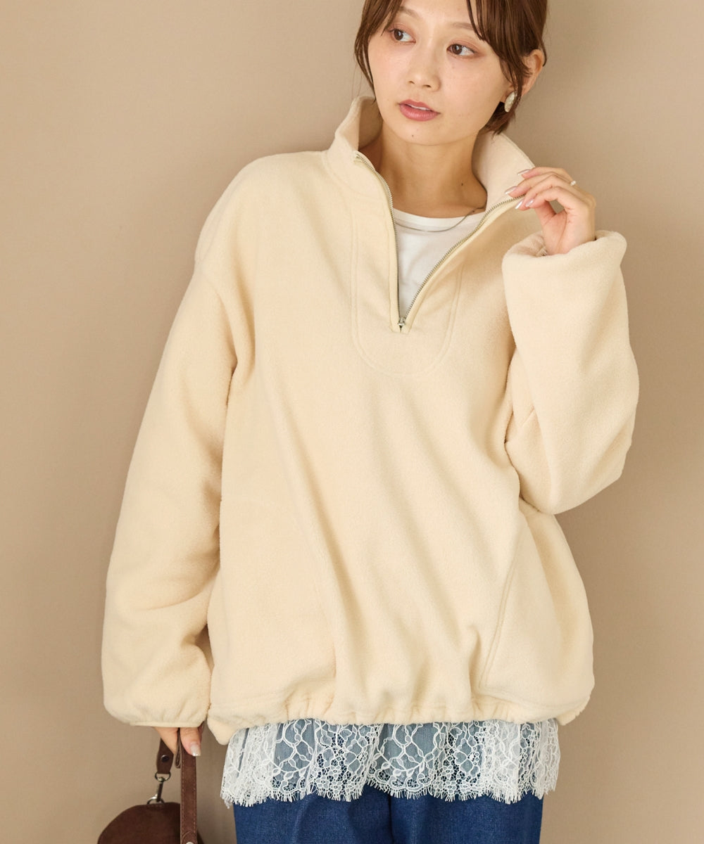 アイボリー　model:156cm 着用サイズ:M