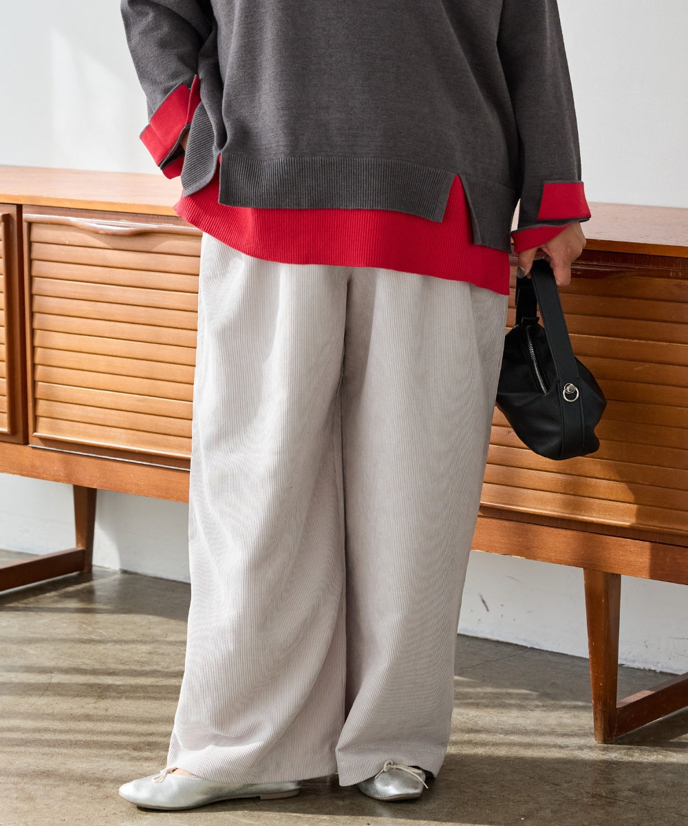 グレー　model:161cm 着用サイズ:3L