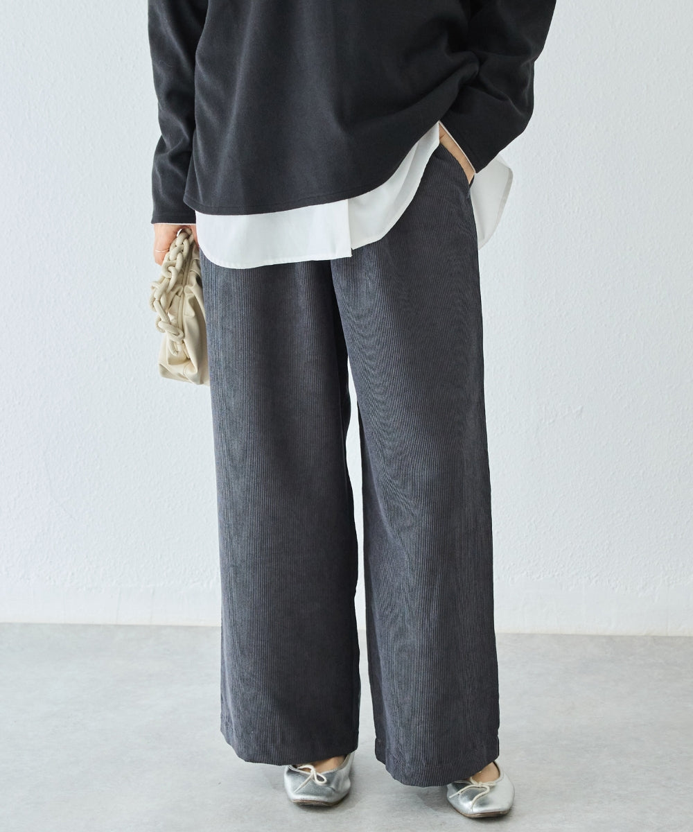 チャコールグレー　model:162cm 着用サイズ:M
