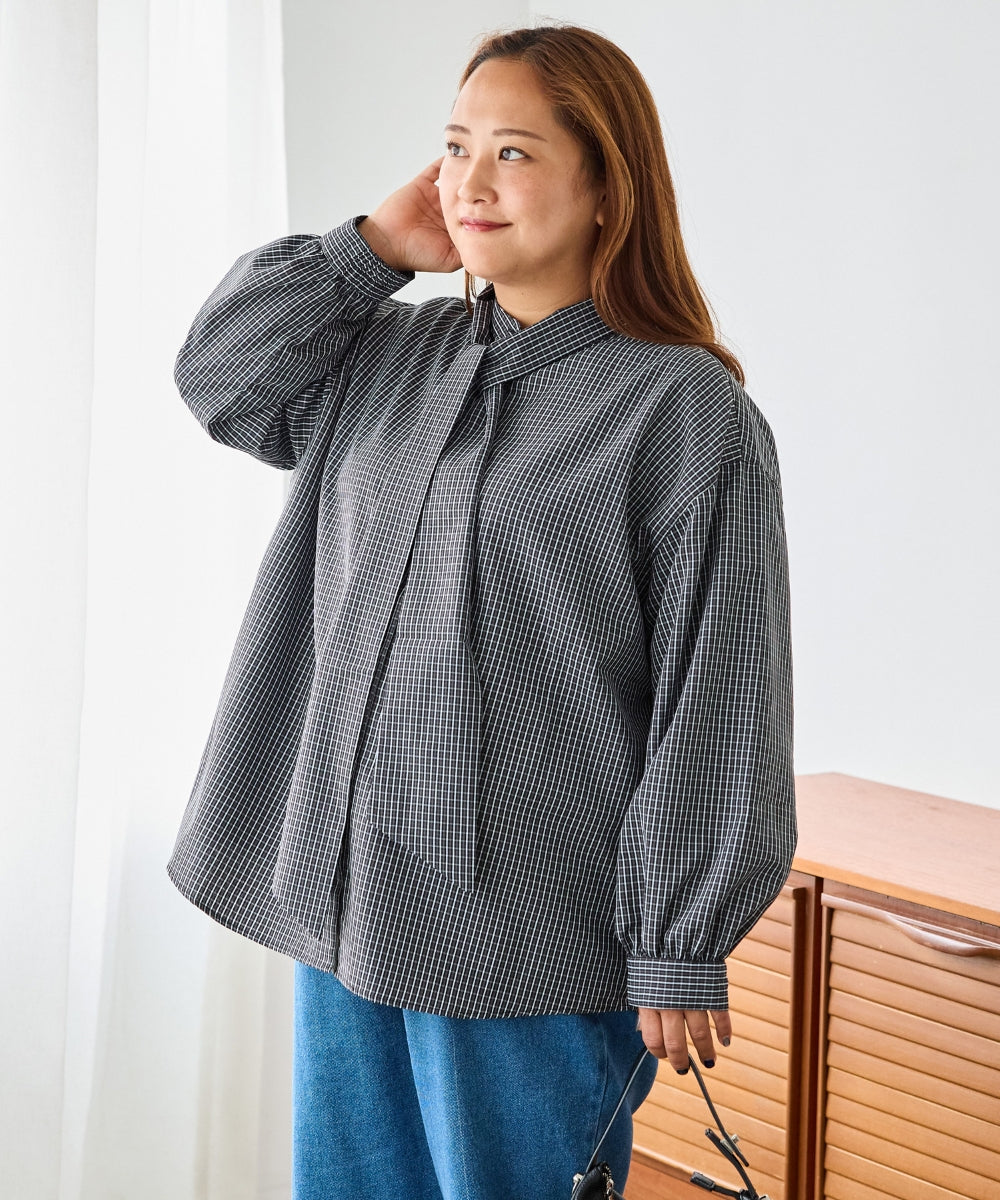 ブラック　model:161cm 着用サイズ:3L