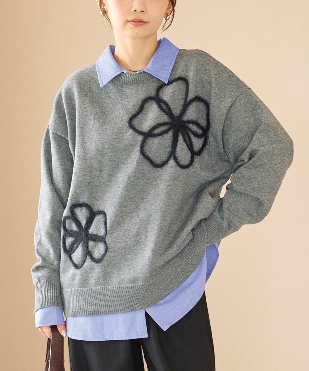 グレー　model:156cm 着用サイズ:F