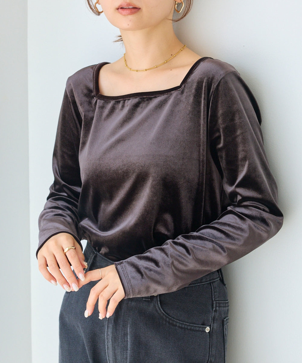 チャコールグレー　model:156cm 着用サイズ:M
