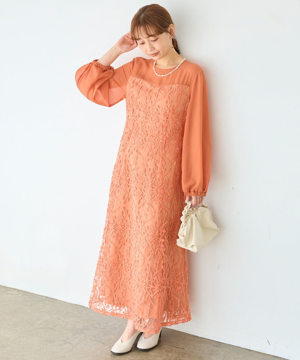 オレンジ　model:156cm 着用サイズ:M
