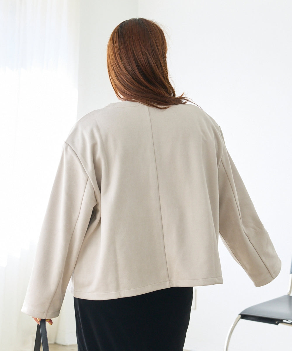 ライトグレー　model:161cm 着用サイズ:3L