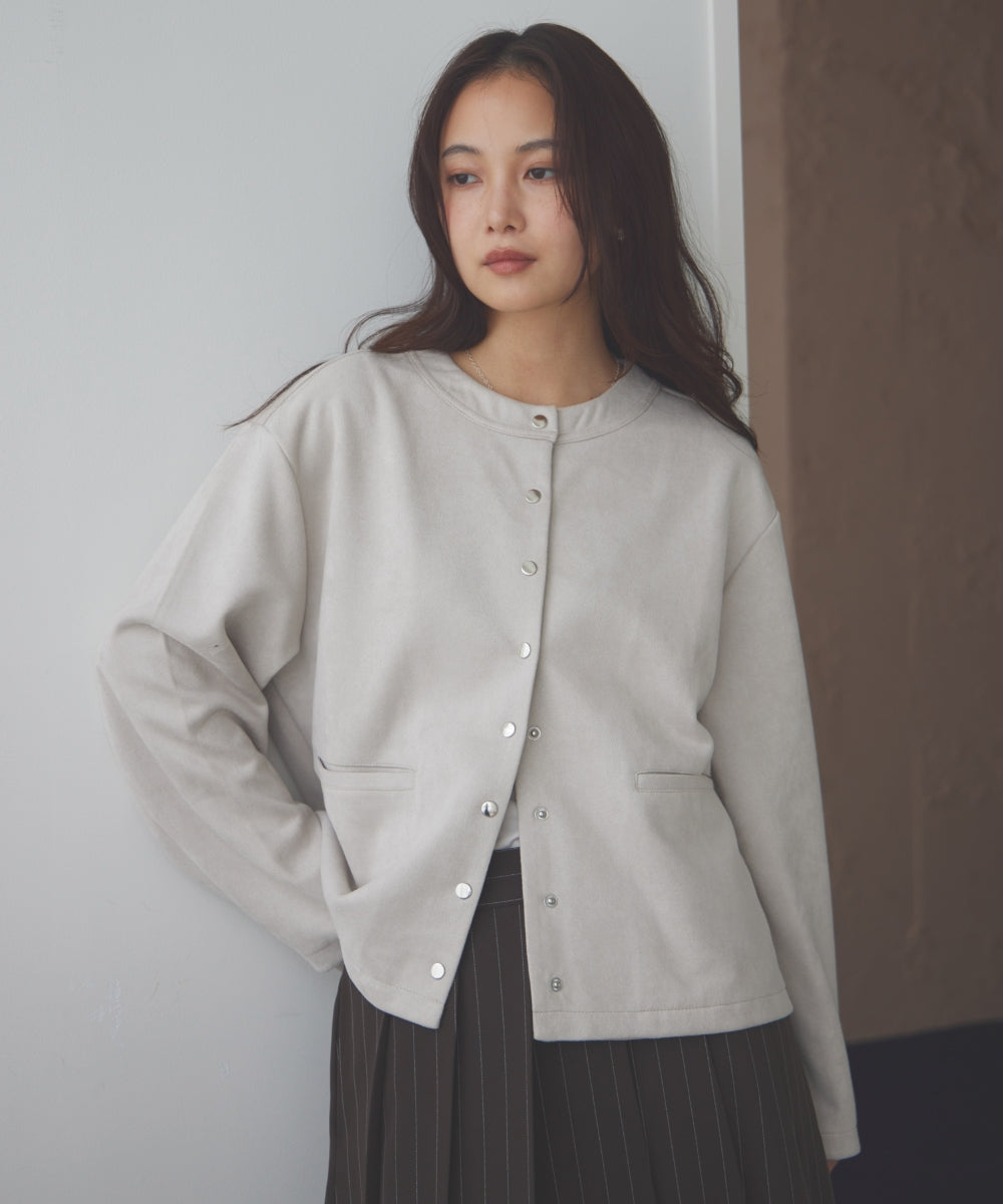 ライトグレー　model:160cm 着用サイズ:M