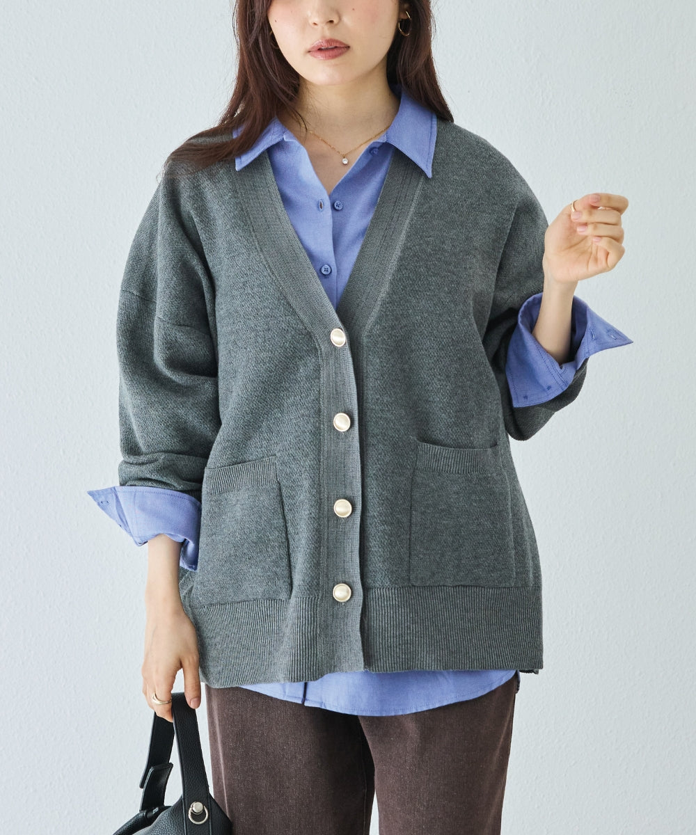 グレー　model:162cm 着用サイズ:F