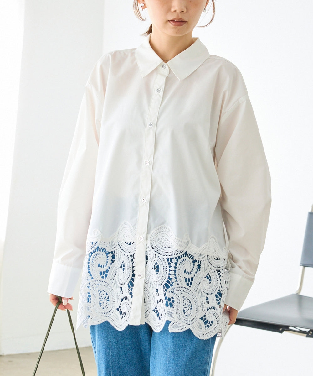 オフホワイト　model:156cm 着用サイズ:M