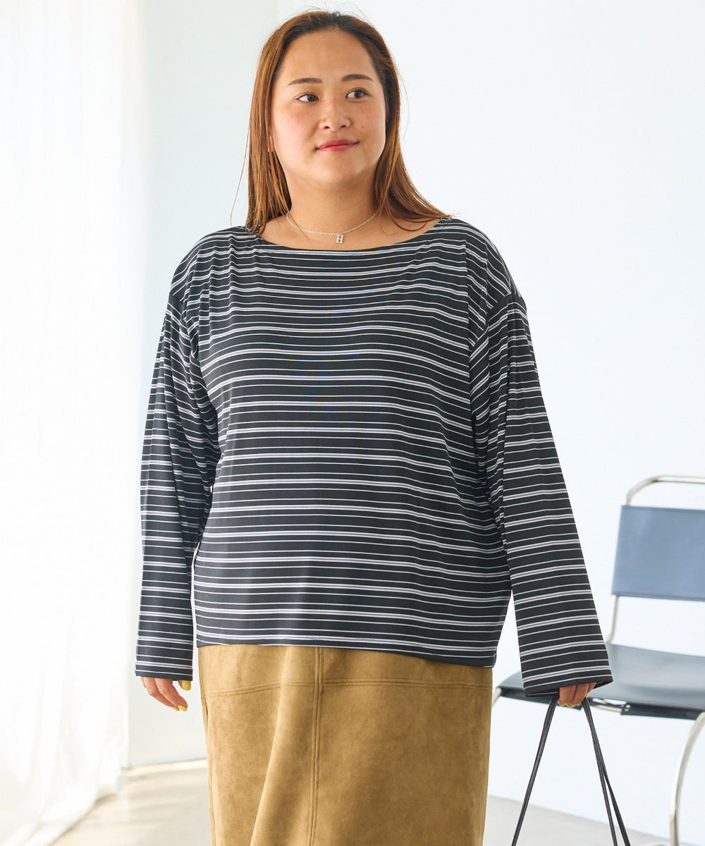 ブラック　model:161cm 着用サイズ:3L