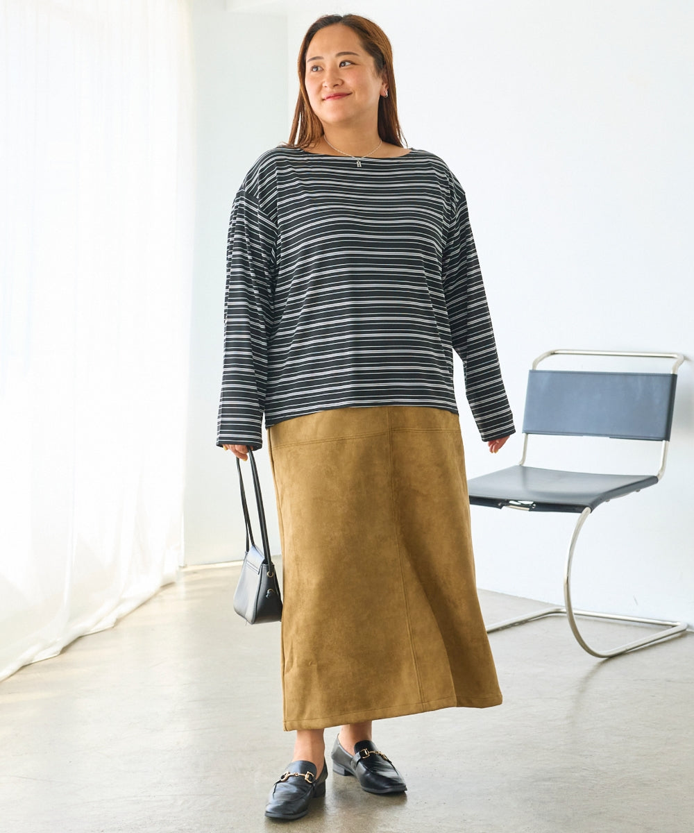 ブラック　model:161cm 着用サイズ:3L