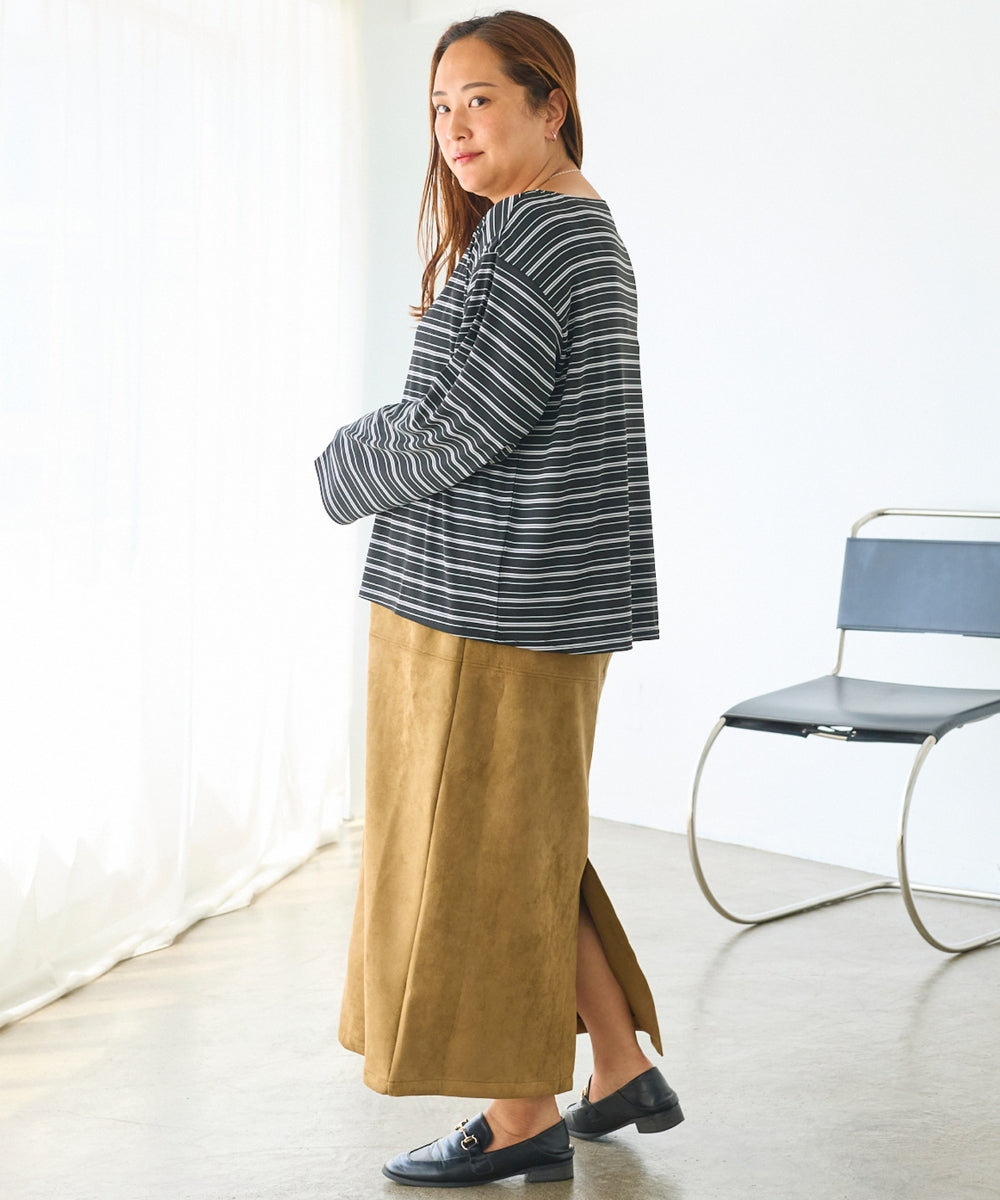 ブラック　model:161cm 着用サイズ:3L