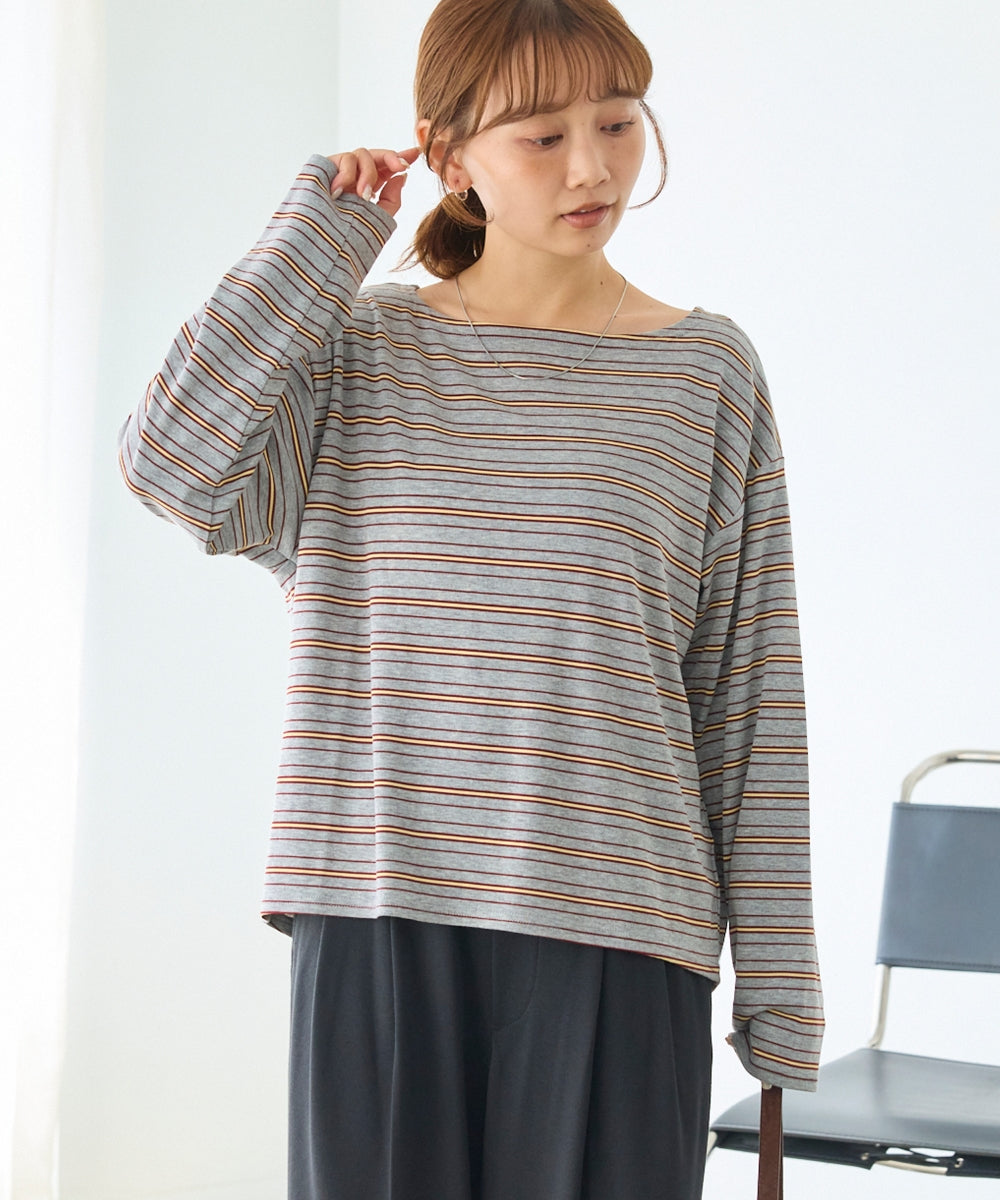 グレー　model:156cm 着用サイズ:M