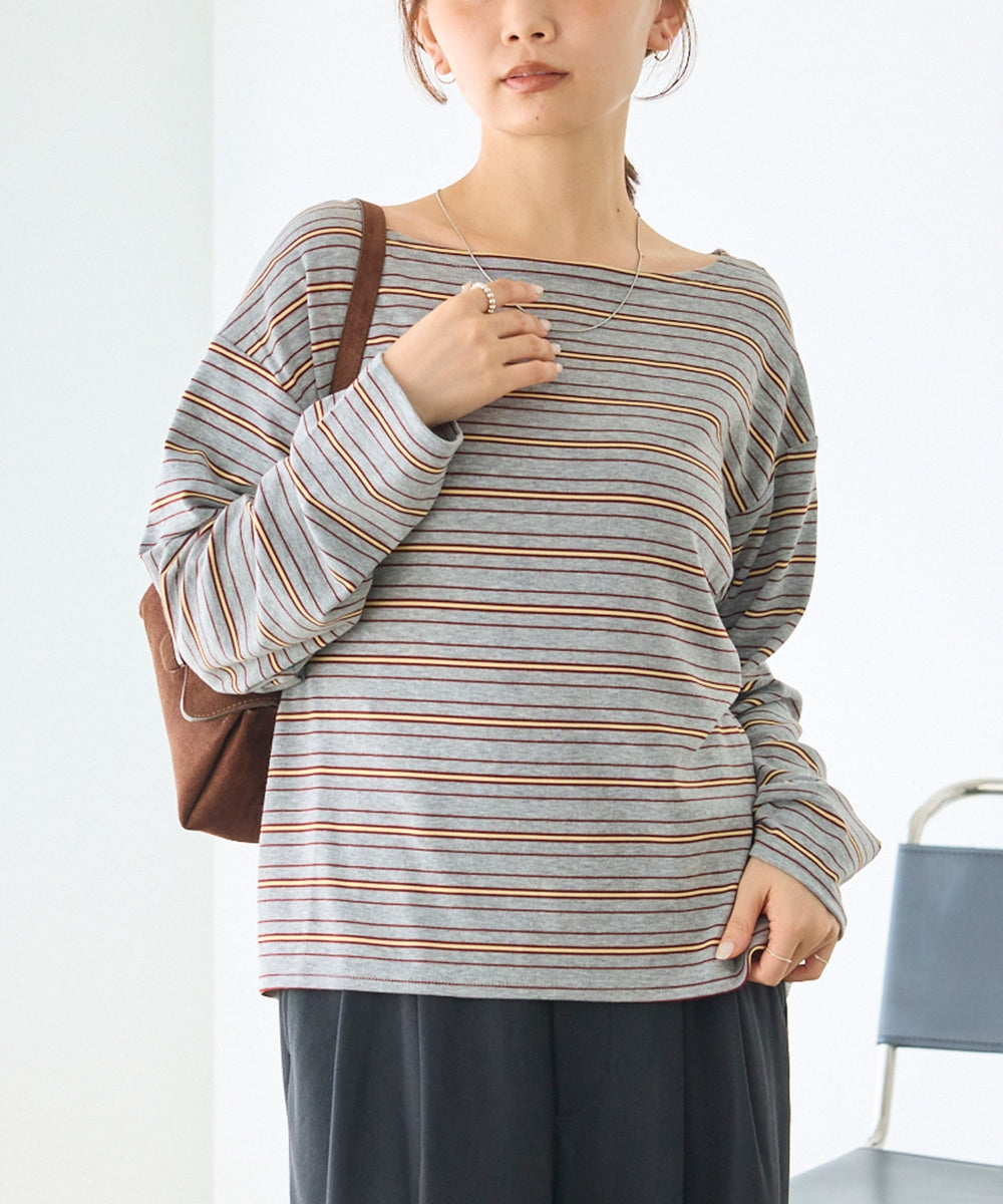 グレー　model:156cm 着用サイズ:M