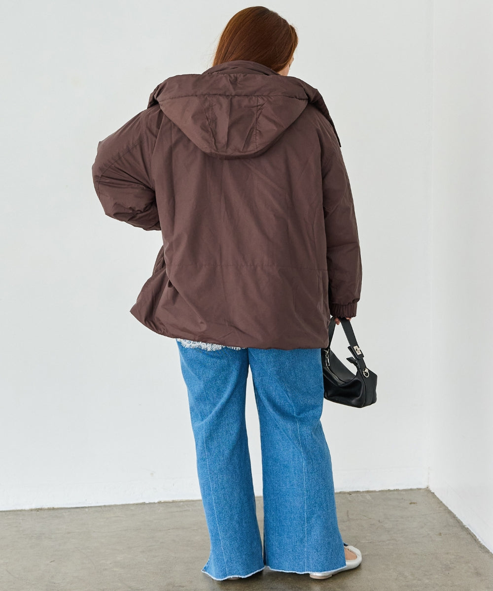 ブラウン　model:161cm 着用サイズ:3L