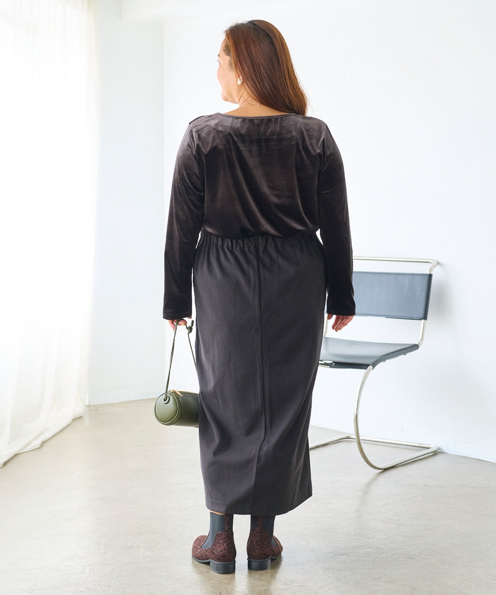 ブラック　model:161cm 着用サイズ:3L