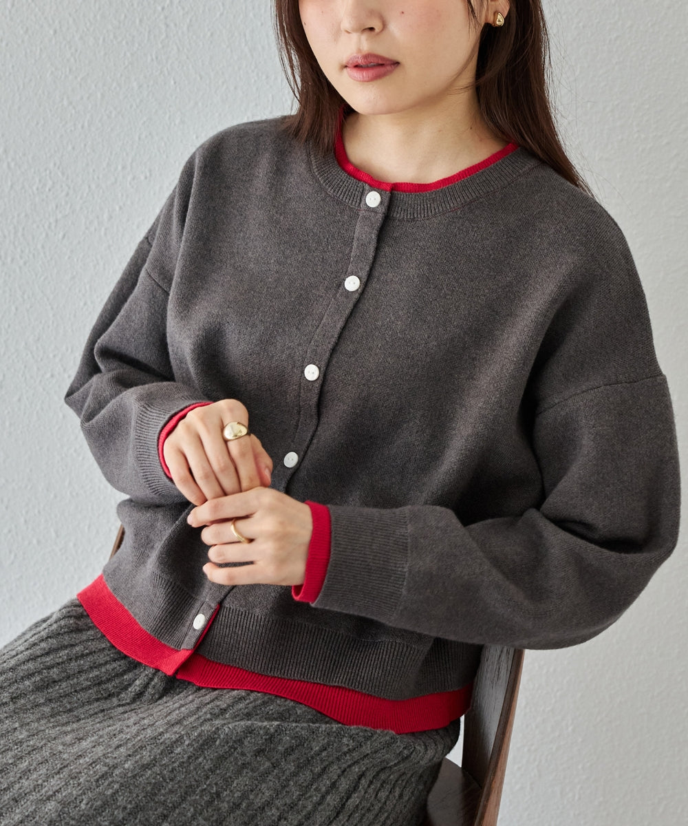 チャコールグレー　model:162cm 着用サイズ:F