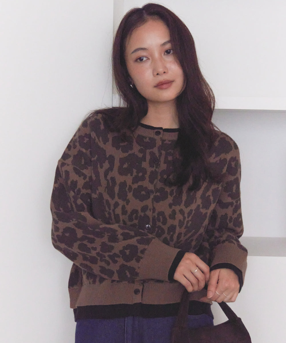 ヒョウ　model:160cm 着用サイズ:F