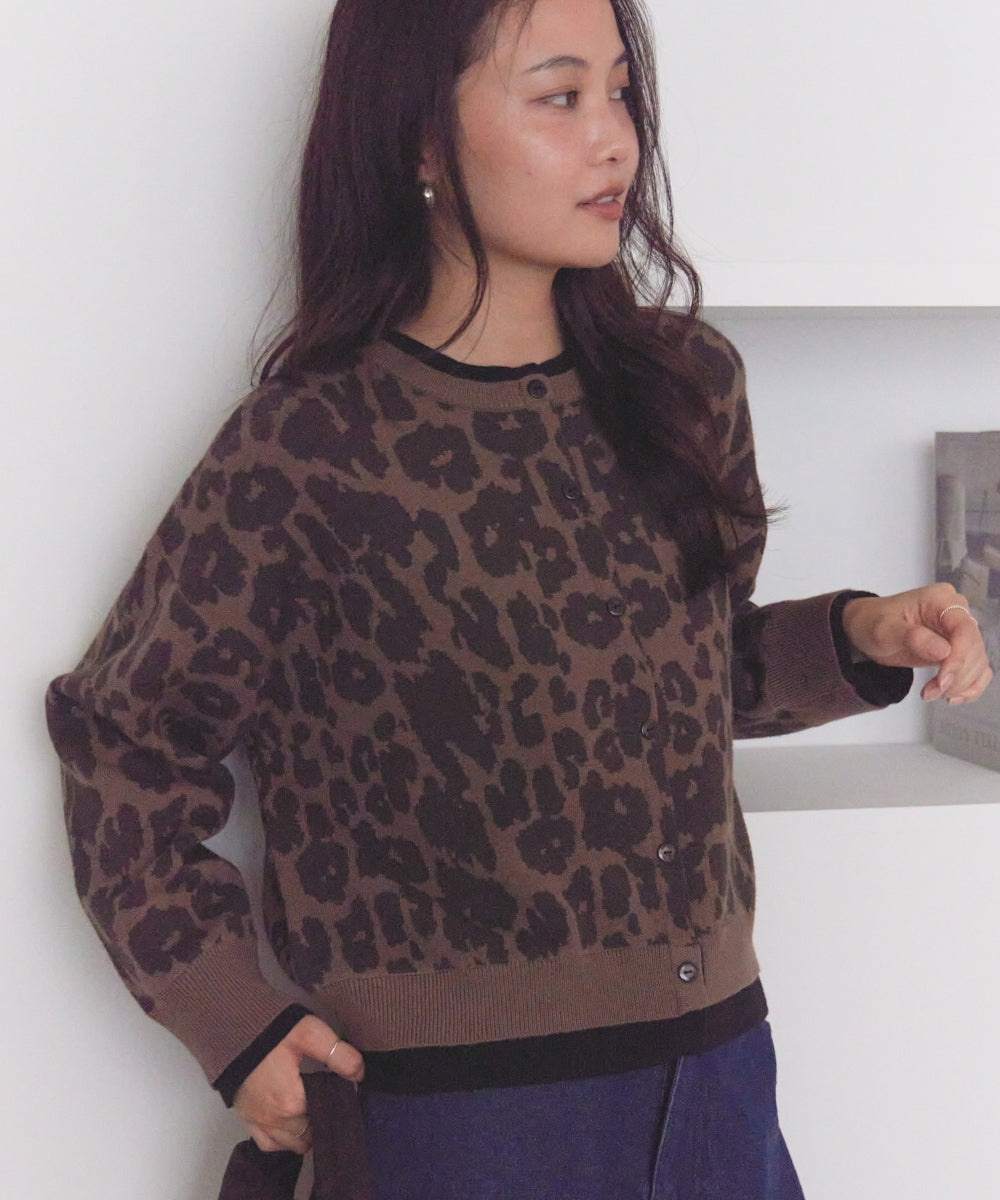ヒョウ　model:160cm 着用サイズ:F
