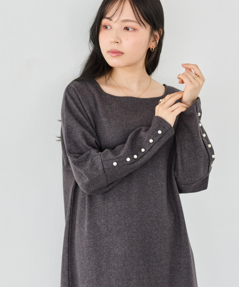 チャコールグレー　model:162cm 着用サイズ:M