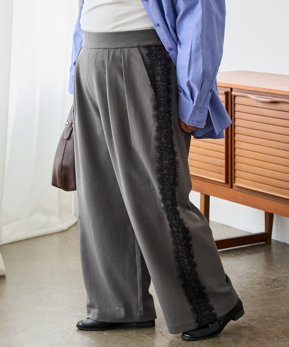 グレー　model:161cm 着用サイズ:3L