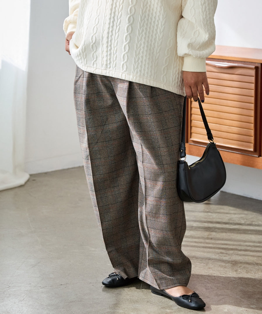 ブラウン　model:161cm 着用サイズ:3L