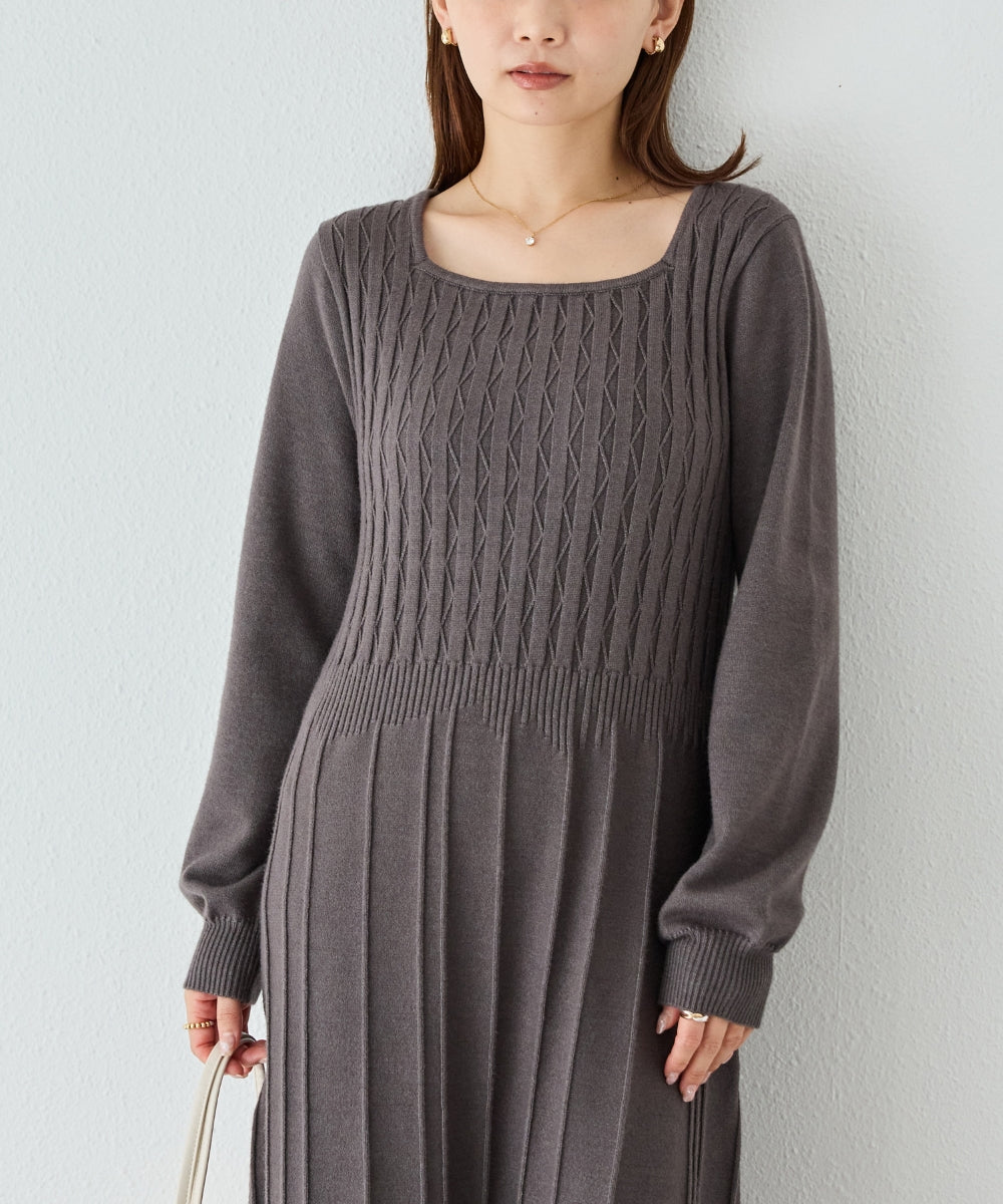 チャコールグレー　model:156cm 着用サイズ:F
