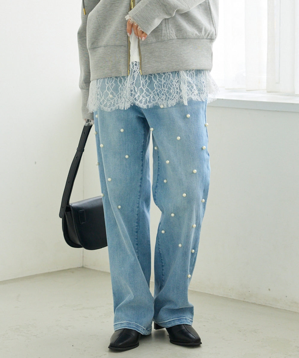 ブルー　model:156cm 着用サイズ:M